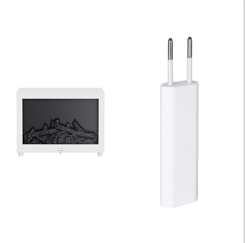 Ny Flame Aromaterapi Maskin – Luftfuktare & Doftspridare med 3D Eldeffekt