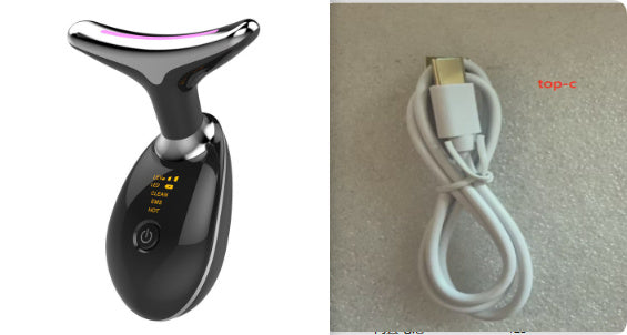Elektrisk Halsmassager – EMS & Värmeterapi för Fastare Hud och Lyfteffekt