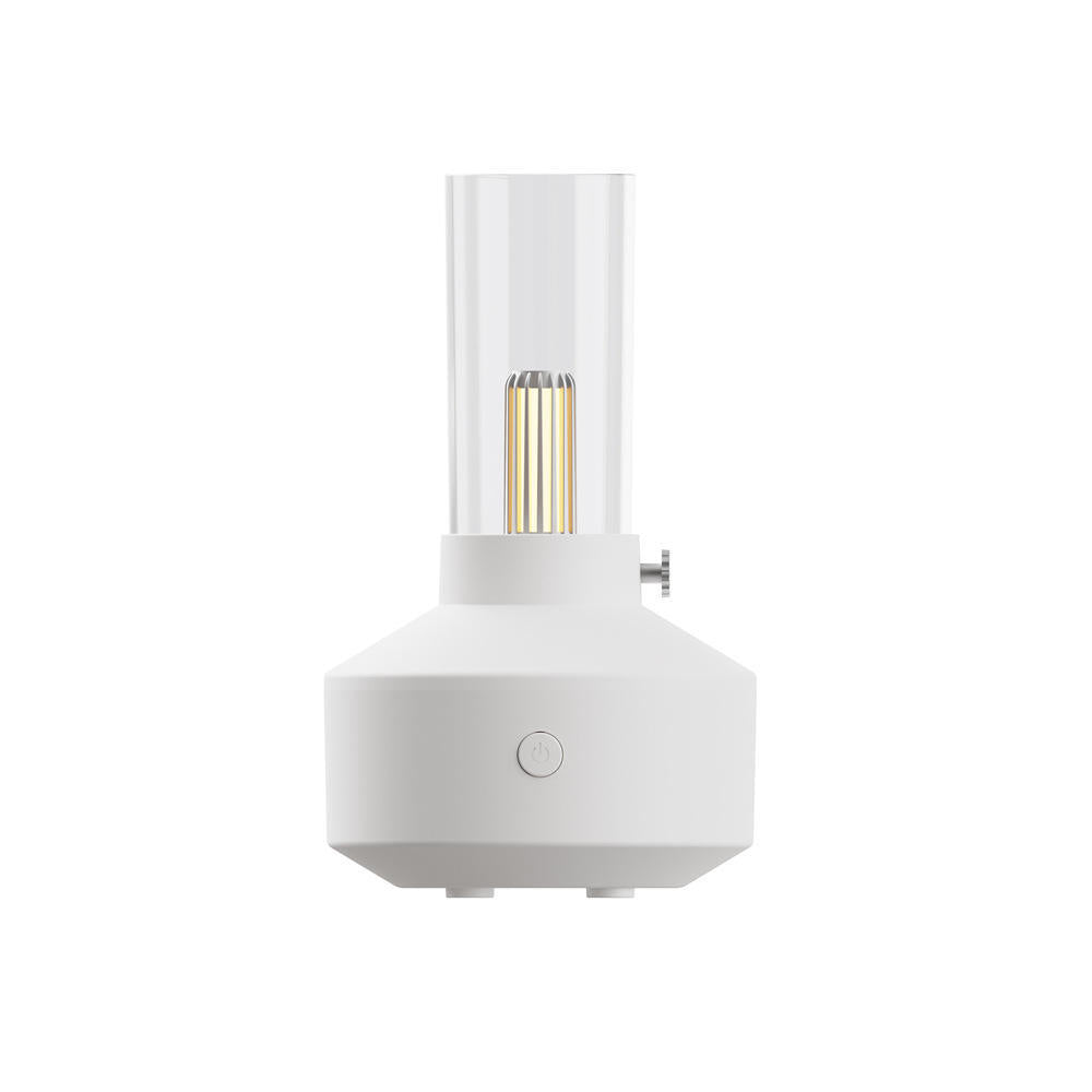 Retro Ultraljuds Luftfuktare 150ml – Aromadiffuser med Nattlampa för Hem & Kontor