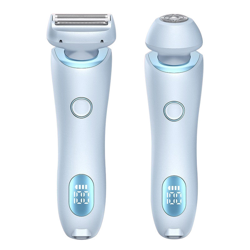 Multifunktionell 2-i-1 Trimmer – Rakapparat & Epilator för Ben, Armhålor & Bikiniområde